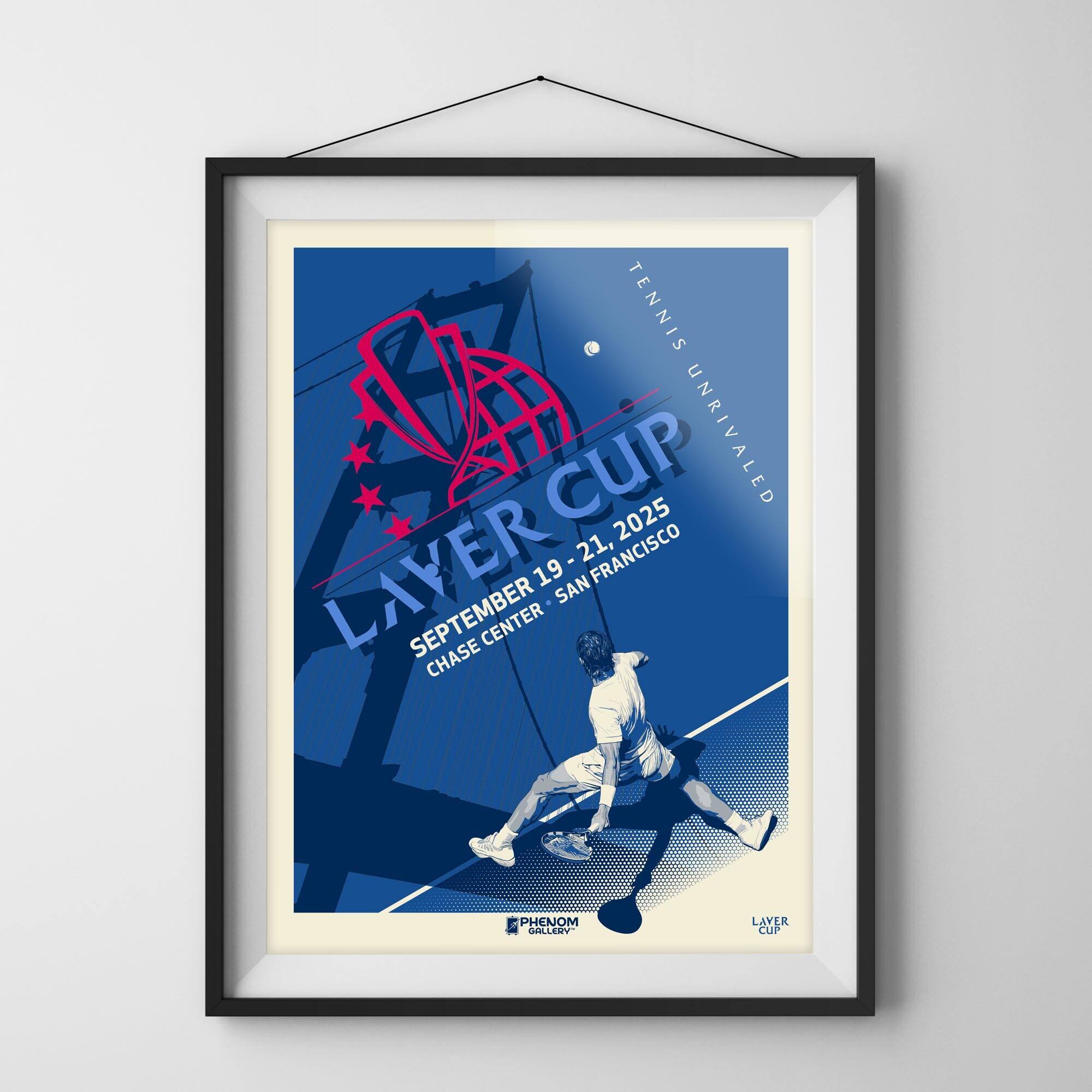 TENNIS IS UNRIVALED  
LAYER CUP  
SEPTEMBER 19-21, 2025  
CHASE CENTER  
SAN FRANCISCO  

PHILIP GOLDBERG  
LAYER CUP