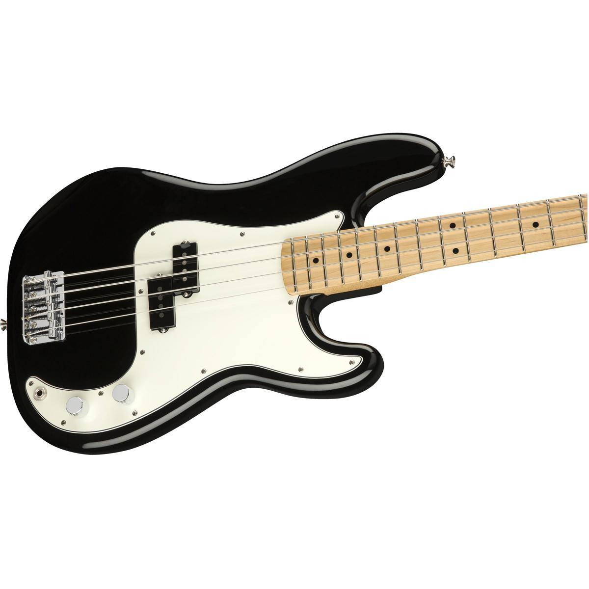 Alt View 3. Fender - Fender Player Precision Electric Bass Guitar, Maple Fingerboard, Black.