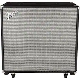 Fender - Rumble 115 Cabinet, V3 - Black/Silver