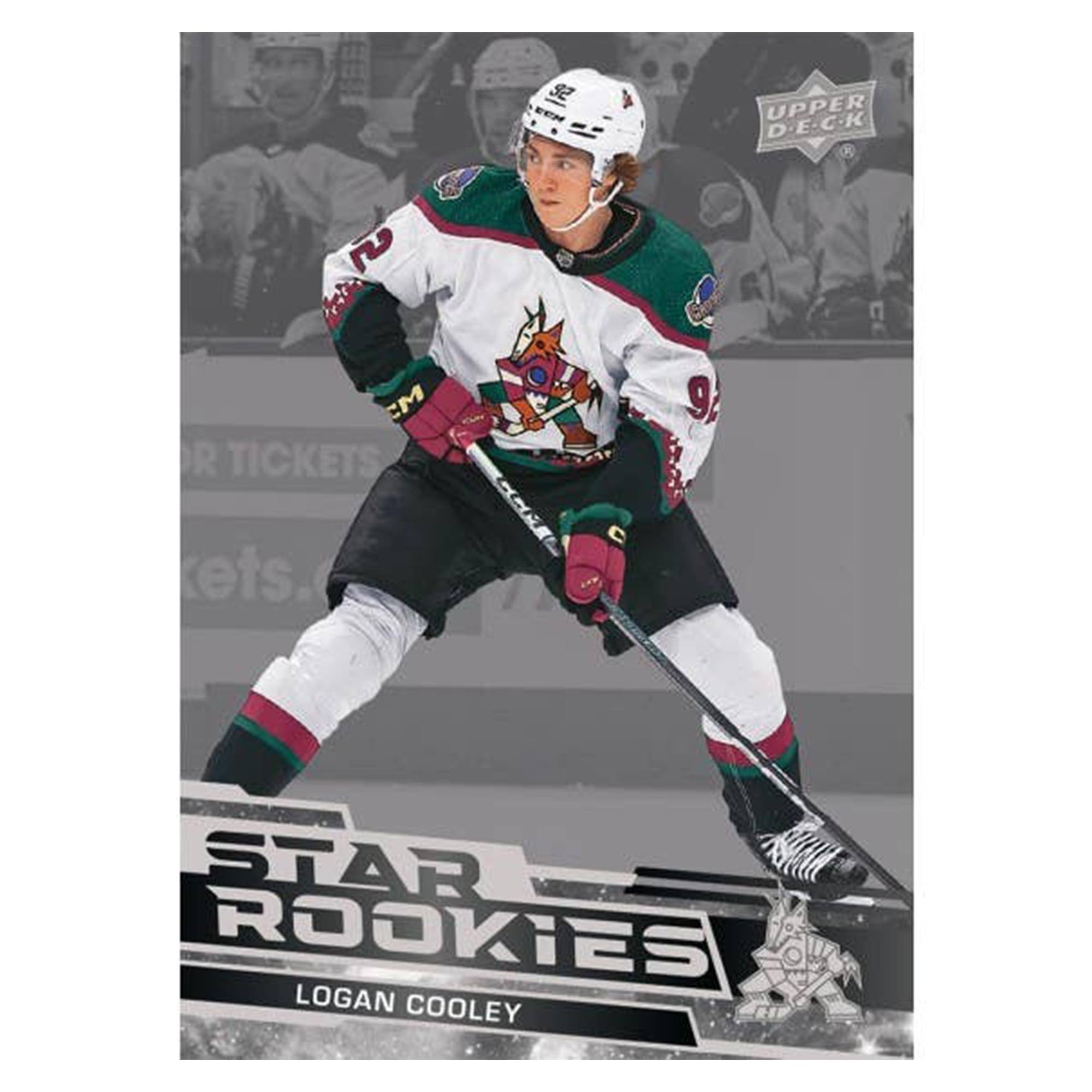 Se UPPER D.E.C.K 2 CM R TICKETS et. ! C 92 STAR ROOKIES LOGAN COOLEY