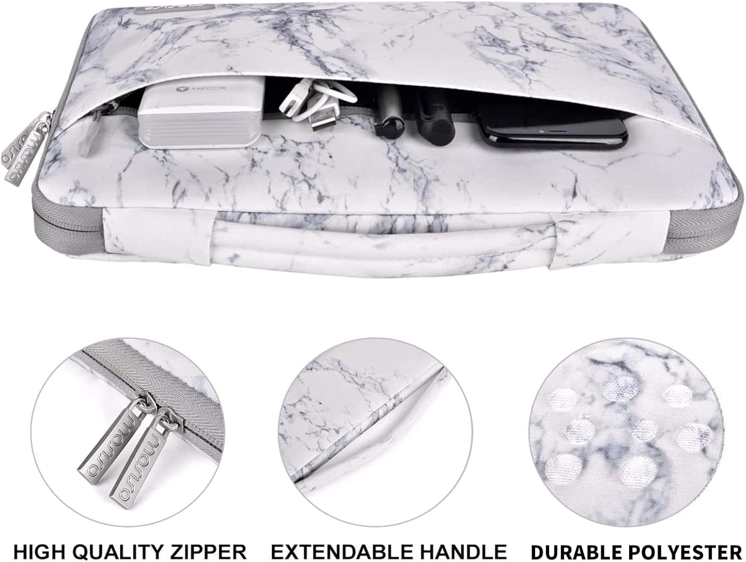 ostro osvowbe  
mosiso mosiso  
HIGH QUALITY ZIPPER EXTENDABLE HANDLE DURABLE POLYESTER