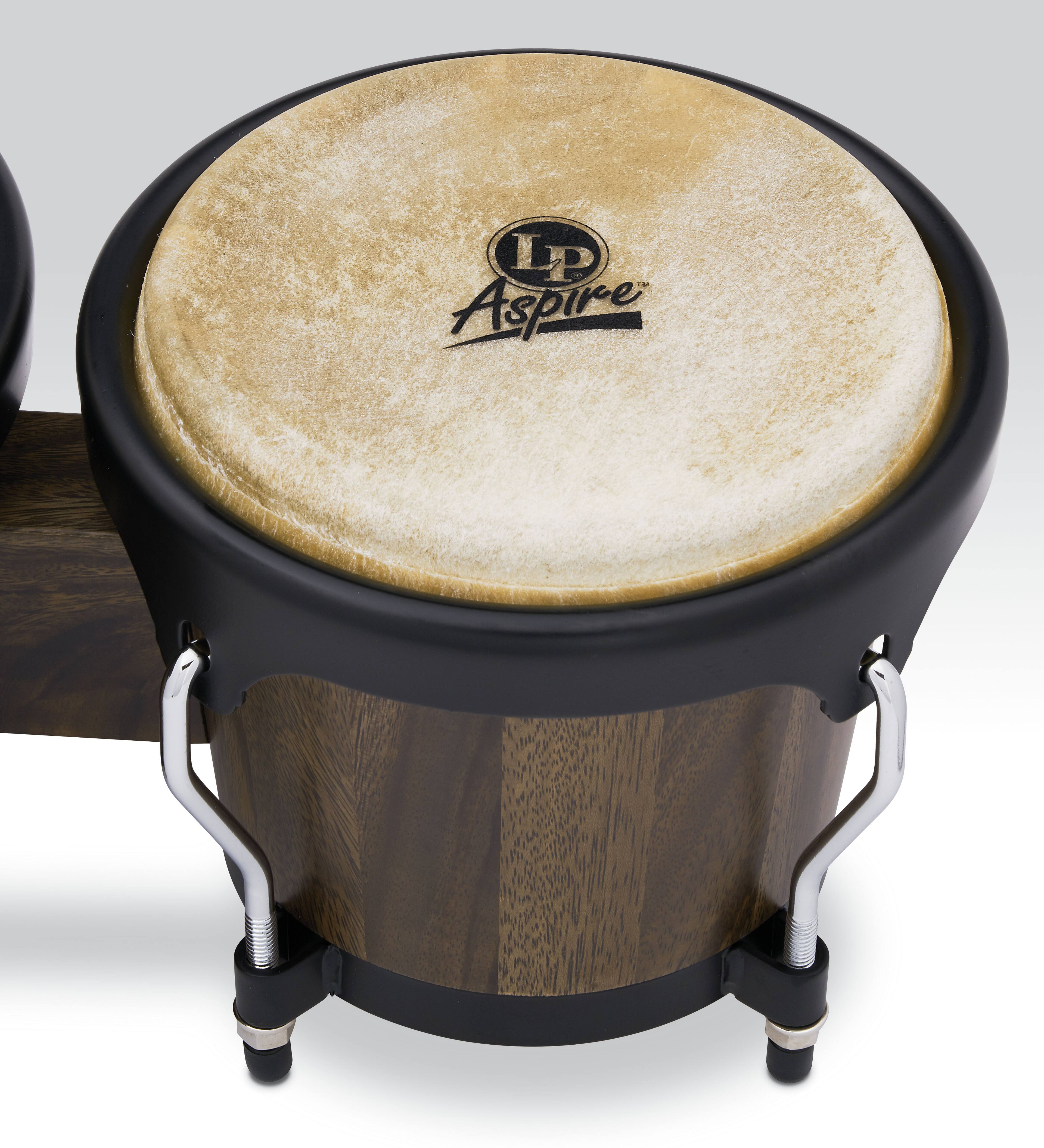Left. Latin Percussion - Aspire 6-3/4" & 8" Bongos.