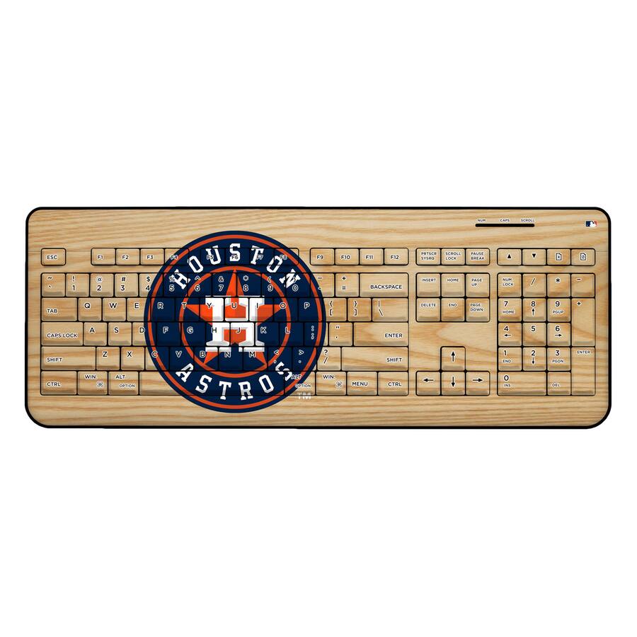 Colts Keyboard Keyscaper Houston Astros Alternate Wireless Keyboard Multicolor 4173246 ...