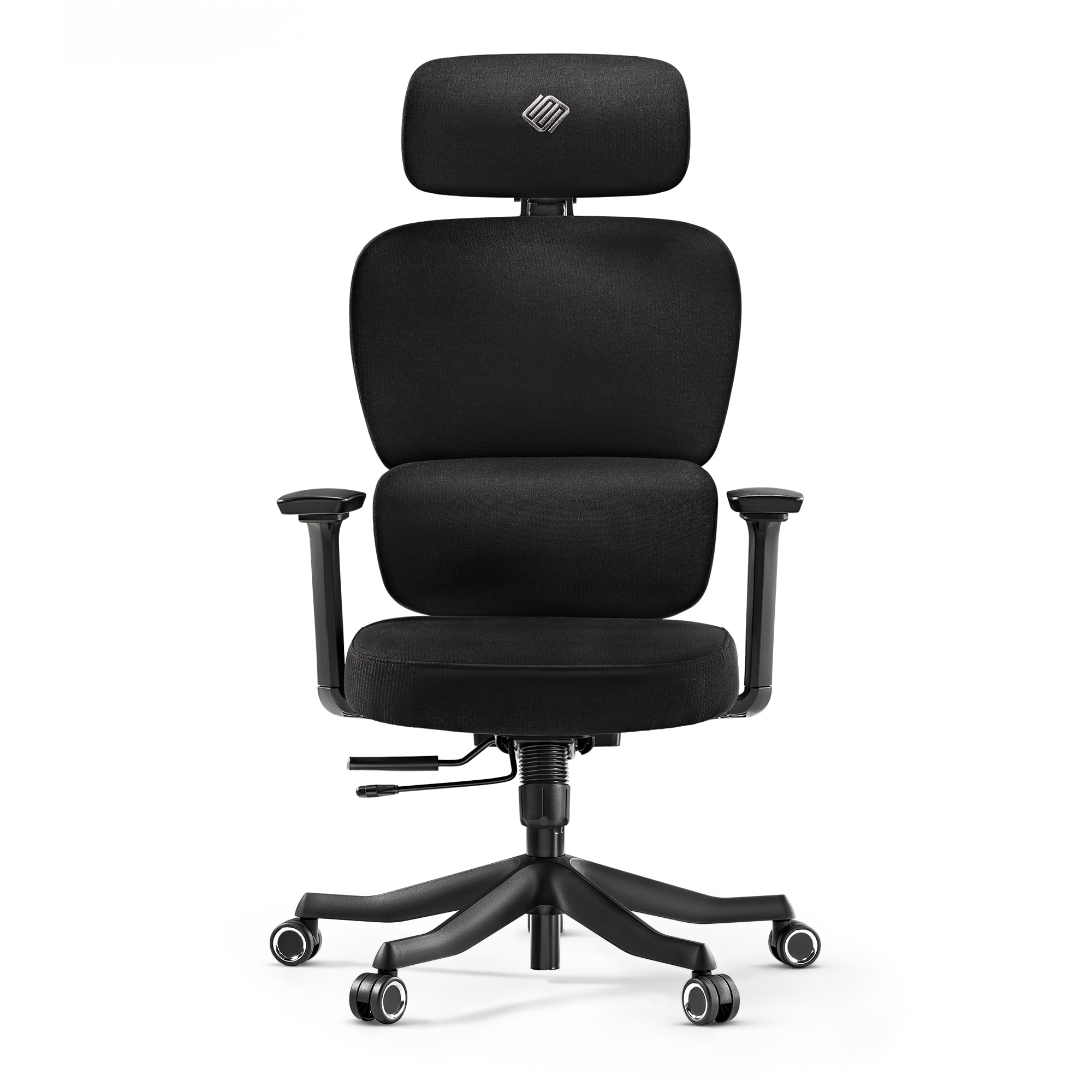 Front. Eureka Ergonomic - Ergonomic Gaming Chair with Adjustable Lumbar Support - Blue.