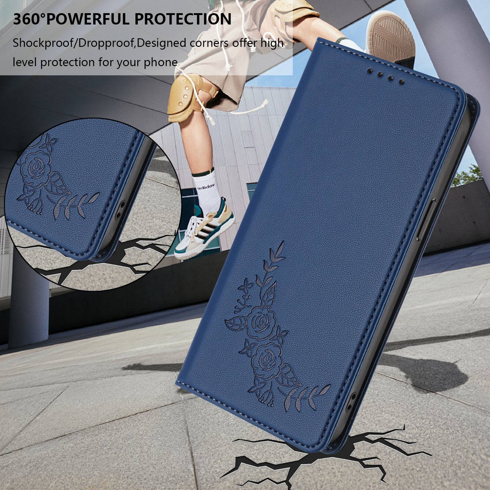 360° POWERFUL PROTECTION  
Shockproof/Dropproof, Designed corners offer high level protection for your phone