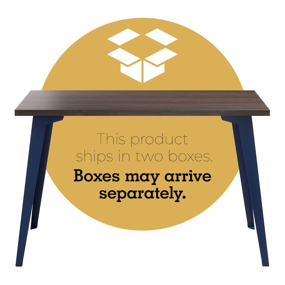 This product ships in two boxes. Boxes may arrive separately.