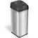 Angle. iTouchless - 13-Gal. Touchless Trash Can - Stainless Steel/Black.