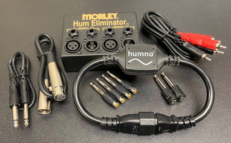 MORLEY  
Hum Eliminator™  
Channel 1 OUT  
IN Channel 2 OUT  

humno