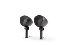 Front. Definitive Technology - Dymension 4" Outdoor Landscape Speakers Pair - Brown.