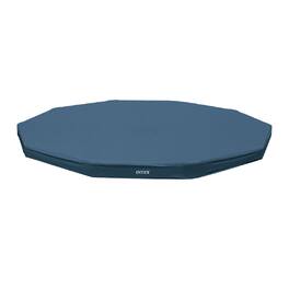 Intex - 28031E 12 Foot Round Above Ground Swimming Pool Cover, (Pool Cover Only)