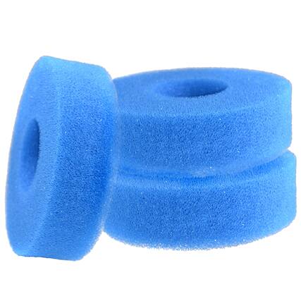 Front. HQRP - 3-Pack Foam Sponge Filter Media for Laguna Pressure-Flo 1000 / 700 UVC - Replaces PT1735 PT1501.