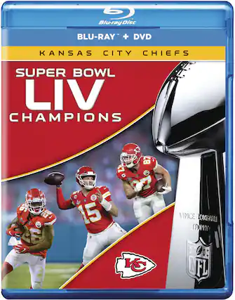 Front. Kansas City Chiefs - Super Bowl LIV Champions: Kansas City Chiefs - BLU-RAY.