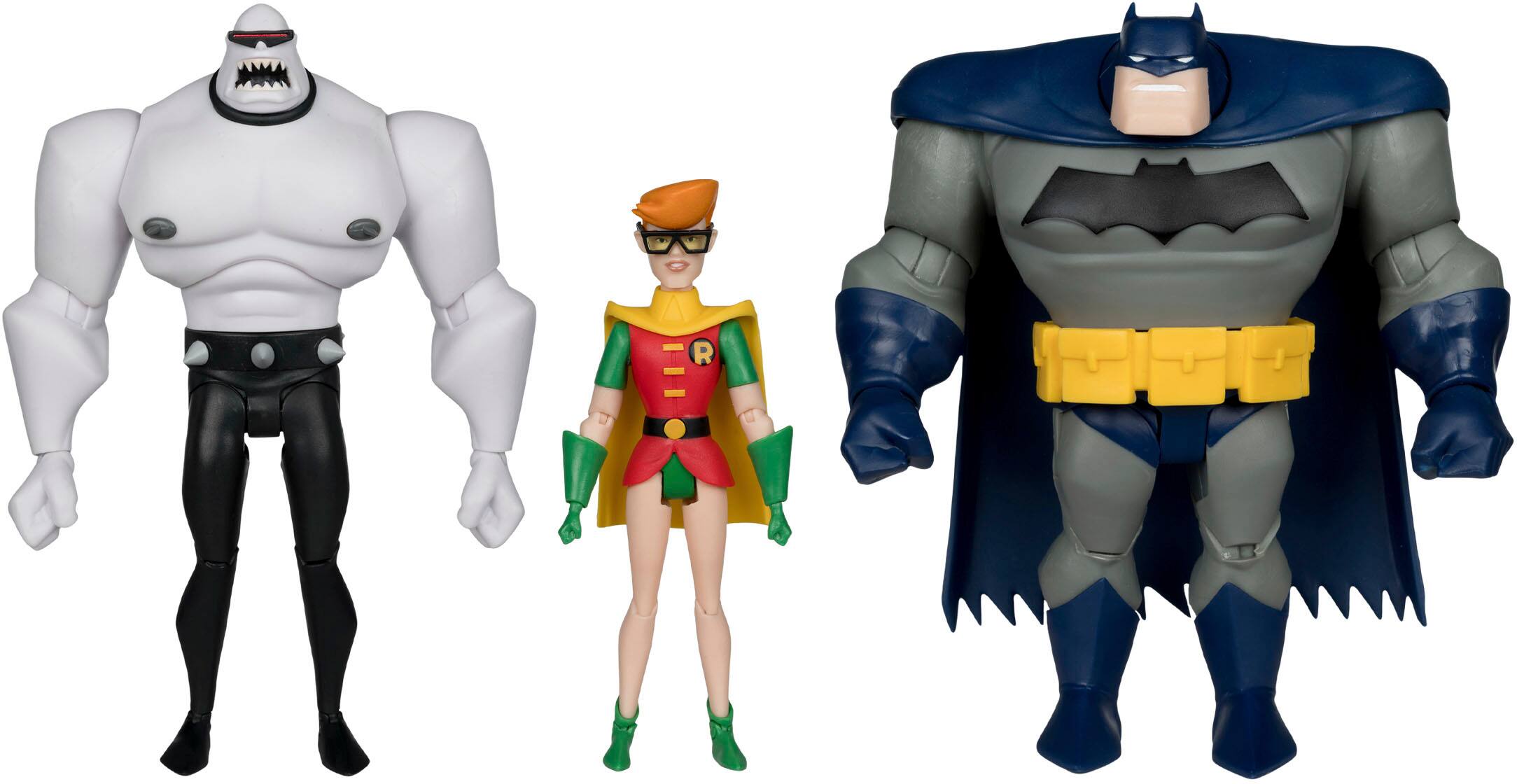 Alt View 17. McFarlane Toys - DC Direct - New Batman Adventures 3pk - Batman, Mutant Leader, and Robin (Legends of The Dark Knight).
