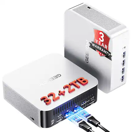 3 YEAR WARRANTY GEEKOM GEEKOM 32+2TB