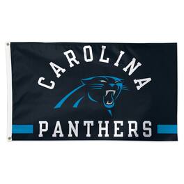 WinCraft - Carolina Panthers 3' x 5' Classic Logo 1-Sided Deluxe Flag - Multicolor