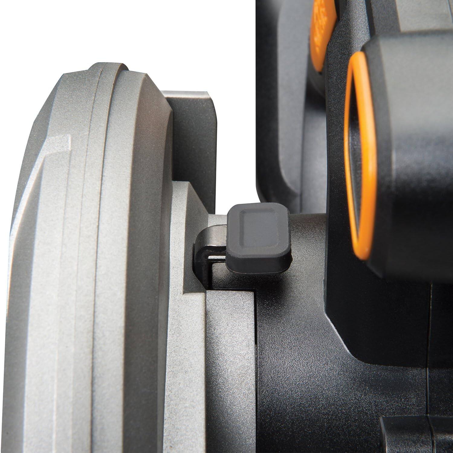 Alt View Zoom 13. WORX - ExacTrack 20V 6.5" Cordless Circular Saw (1 x 2.0 Ah & 1 x Charger Included) - Black.