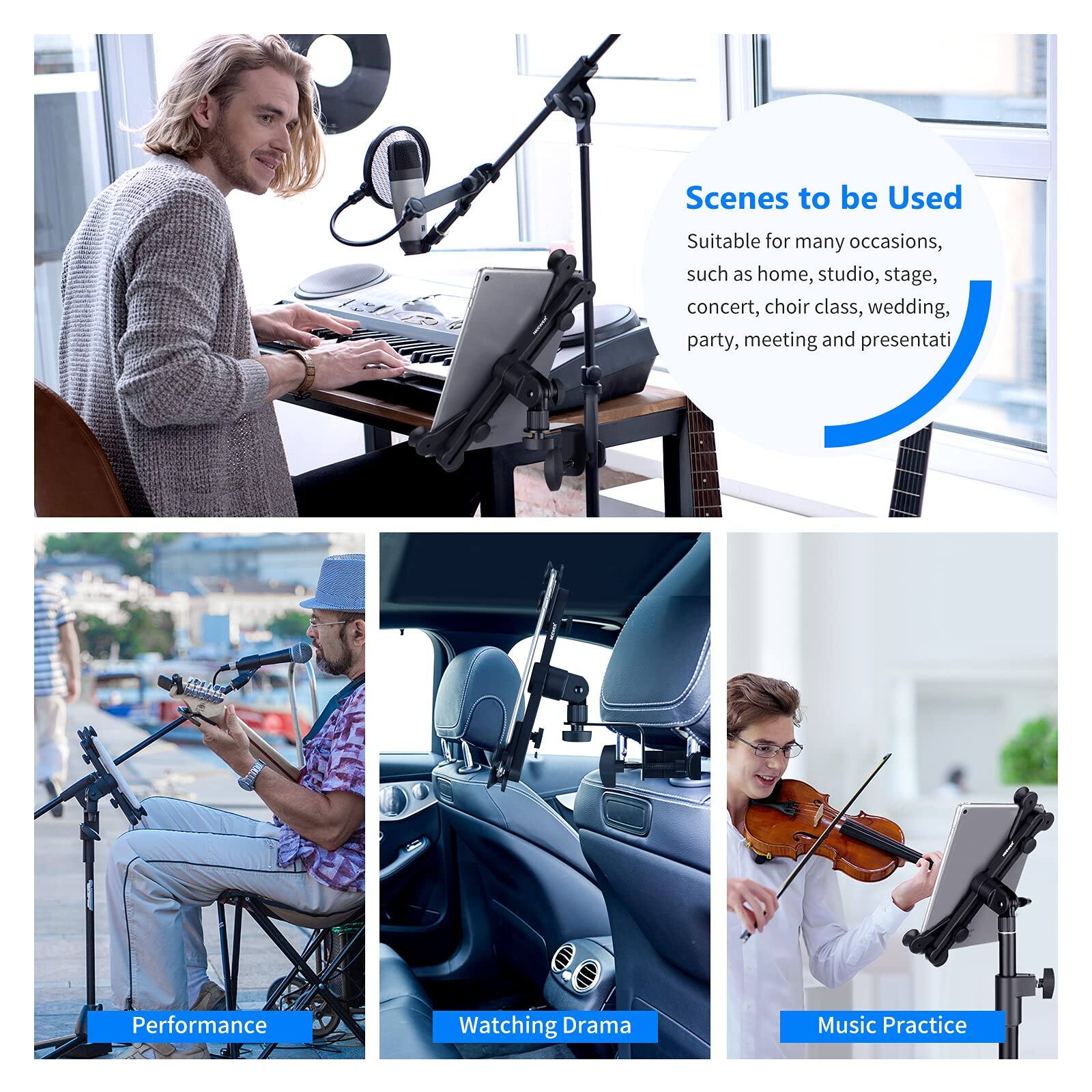 Scenes to be Used  
Suitable for many occasions, such as home, studio, stage, concert, choir class, wedding, party, meeting and presentation  

Performance  
Watching Drama  
Music Practice
