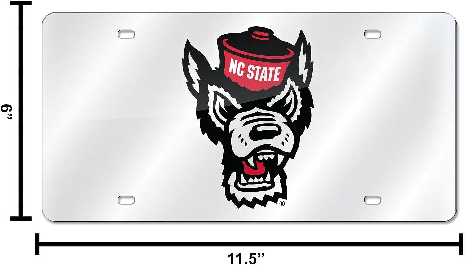6" x 11.5" NC STATE