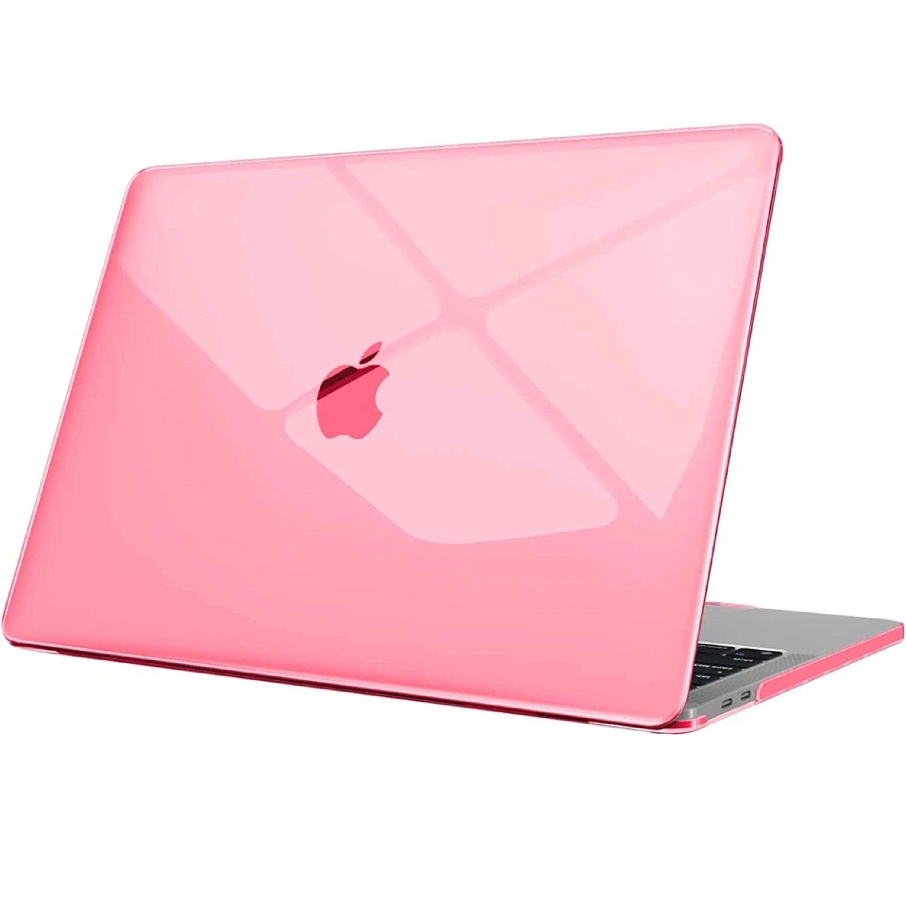 Kitcheniva - Snap On Case Hard Shell Cover For MacBook Pro 13 Inch (2016-2022 Release) - Crystal Pink
