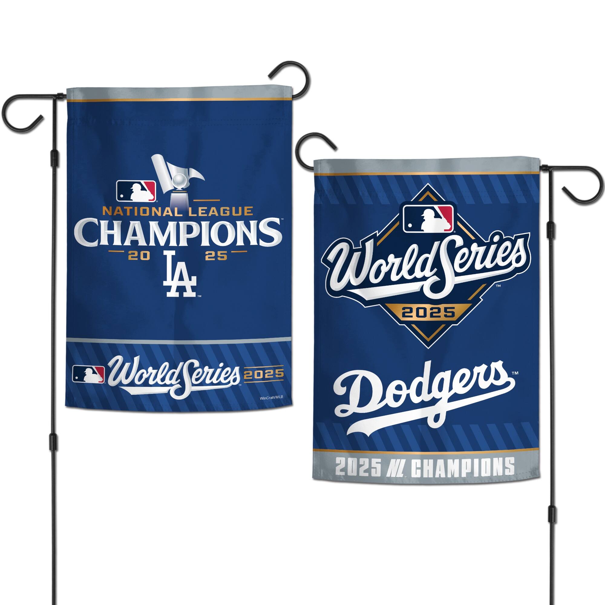 NATIONAL LEAGUE CHAMPIONS  
2025  
LA  
World Series 2025  

World Series  
2025  
Dodgers  
2025 NL CHAMPIONS