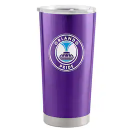 Logo Brands - Orlando Pride 20oz. Stainless Steel Tumbler - Multicolor