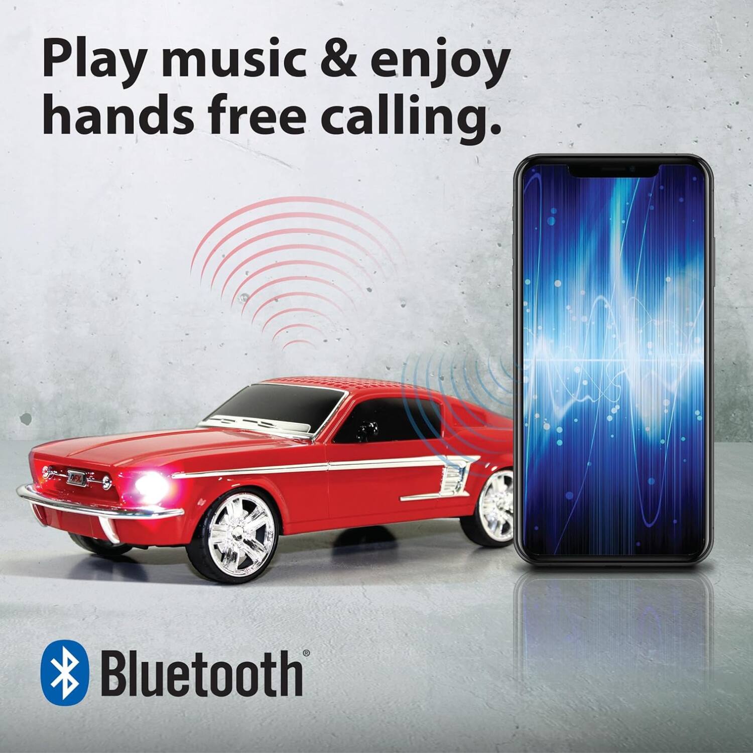 Play music & enjoy hands free calling.

Bluetooth