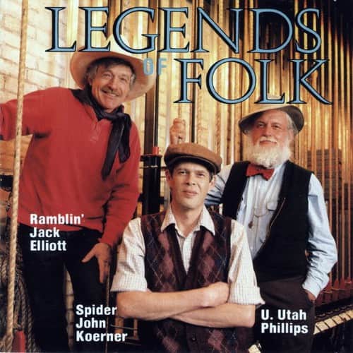 Utah Phillips - Legends of Folk  - COMPACT DISCS