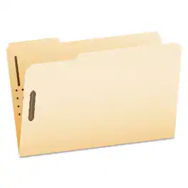 Tops Business Forms - Manila Fastener Folders, 1/3-Cut Tabs, 2 Fasteners, Legal Size, Manila Exterior, 50/Box