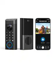 cufy SECURITY 9:41 I Video Smart Lock 1 2 3 4 5 6 7 0 8 cufy SECURITY 9 Hold to Unlock 120K/s Record Screenshot Quick Response Sound
