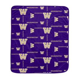 Pegasus - Washington Huskies 60" x 70" Homefield Flipped Wordmark Ultra Soft Blanket - Multicolor