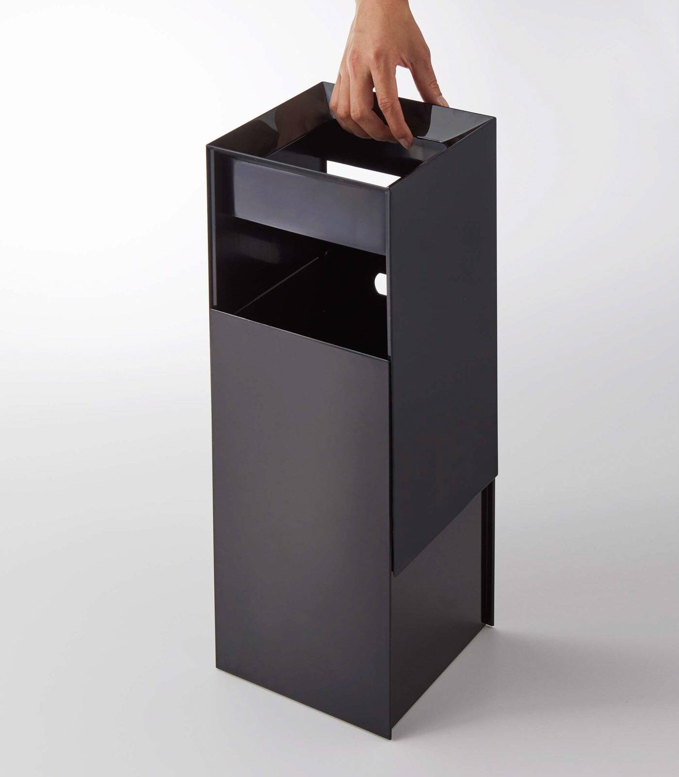 Alt View 7. Yamazaki Home - Trash Can - White.