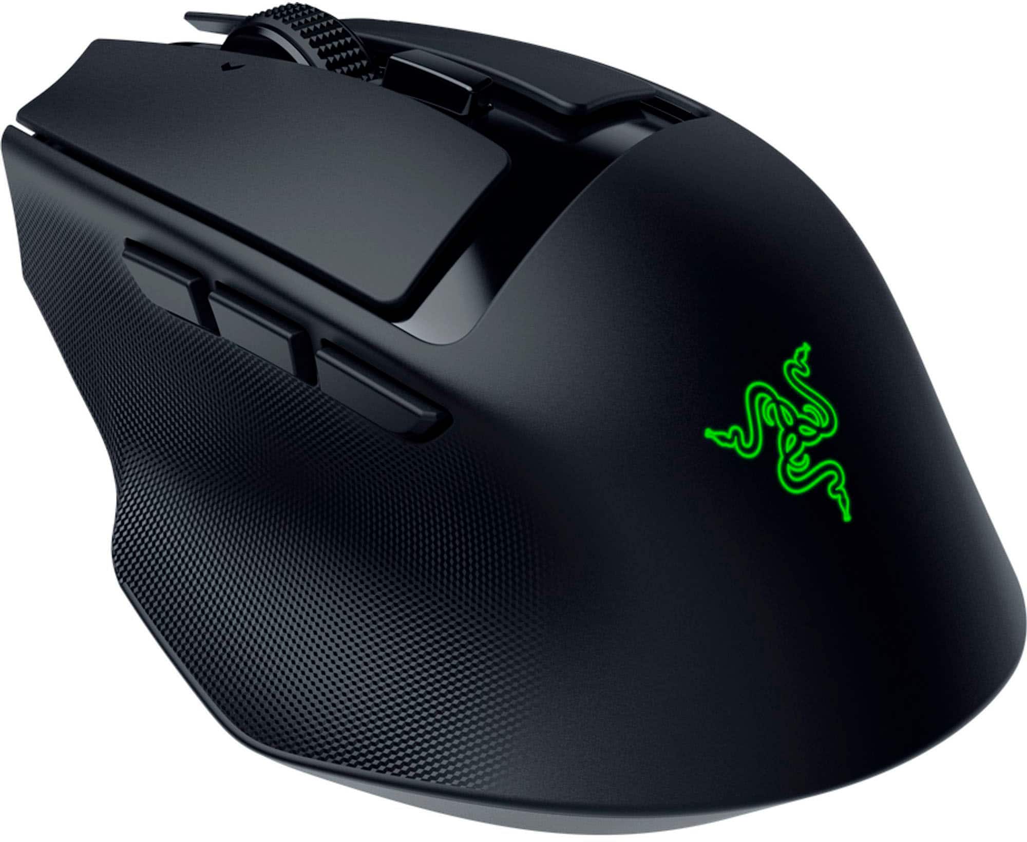 Alt View 4. Razer - Basilisk Mobile Optical Gaming Mouse - Black.