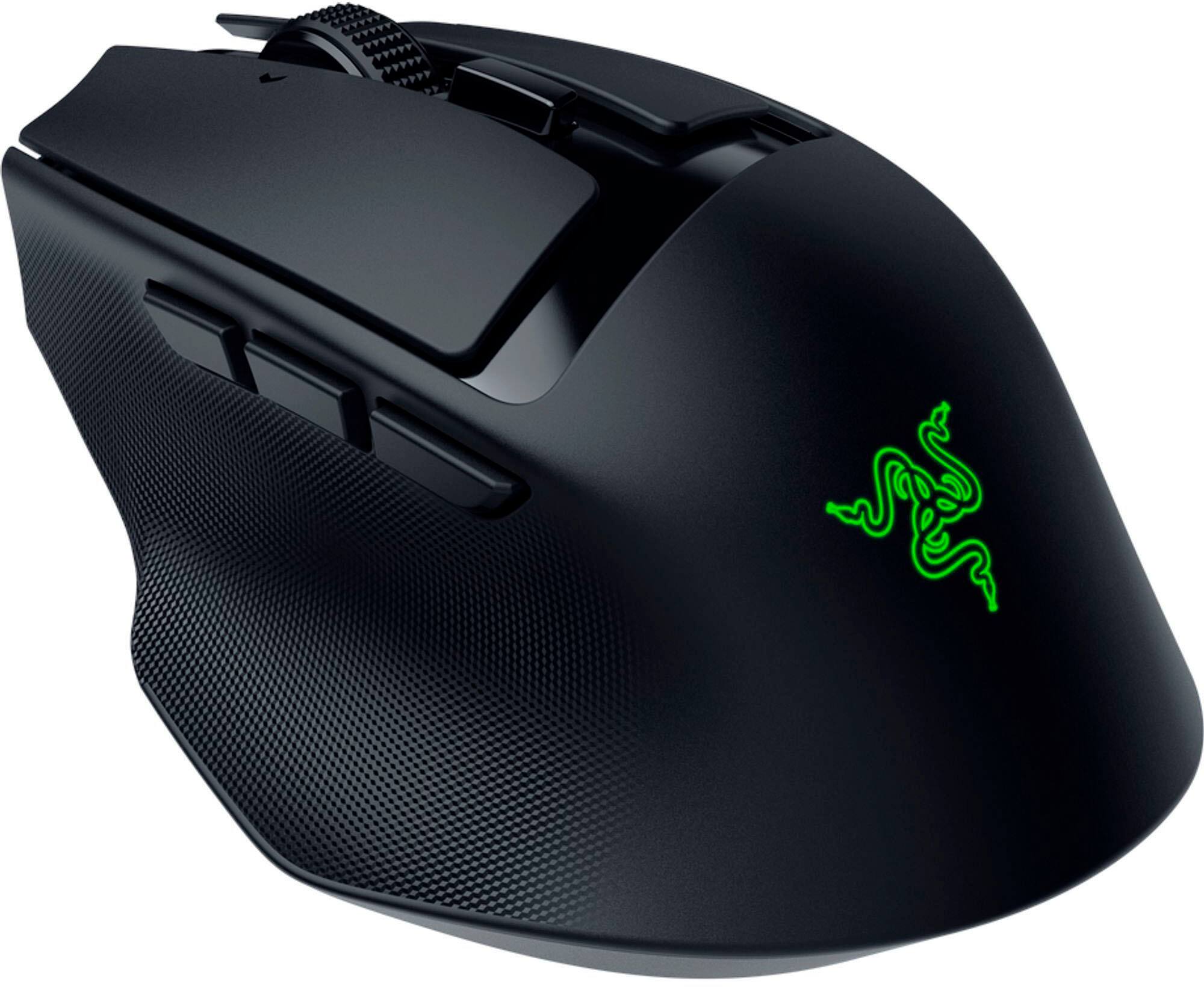 Alt View 4. Razer - Basilisk Mobile Optical Gaming Mouse - Black.