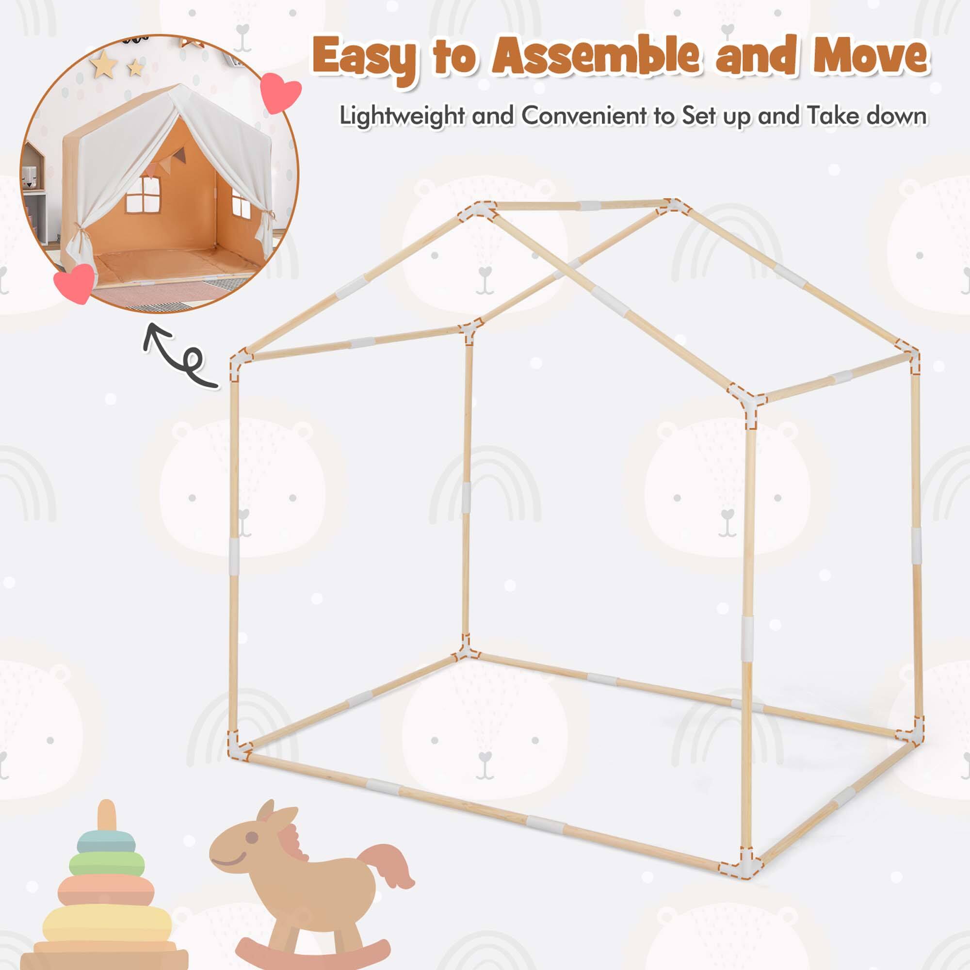 Easy to Assemble and Move  
Lightweight and Convenient to Set up and Take down