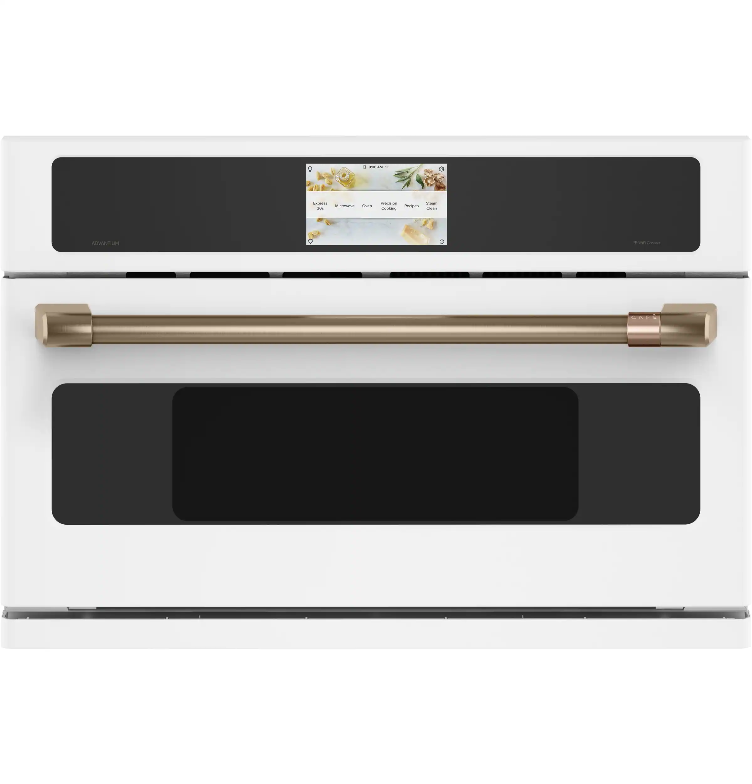 Café - 1.7 Cu. Ft. Convection Built-In Microwave with 120V Five in One Advantium Technology - Matte White