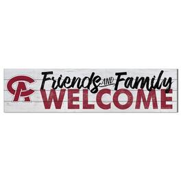 Jardine - Coastal Alabama Community College 10'' x 40'' Friends & Family Welcome Sign - White