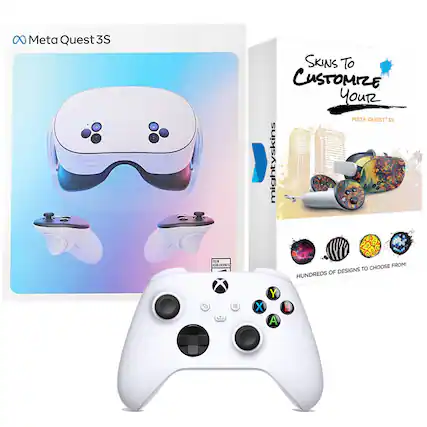 Meta Quest 3S SKINS To CUSTOMIZE YOUR META QUEST 3S
mightyskins
CHOOSE FROM HUNDREDS OF DESIGNS TO CUSTOMIZE YOUR META QUEST 3S
