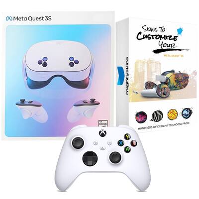 Meta Quest 3S 128GB Virtual Reality VR Headset with Xbox Meta Quest 3S 128GB Virtual Reality VR Headset with Xbox