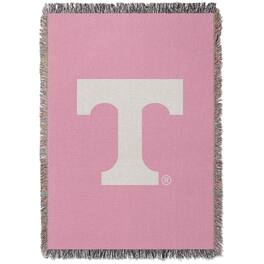 Chad & Jake - Tennessee Volunteers Woven Blanket - Pink