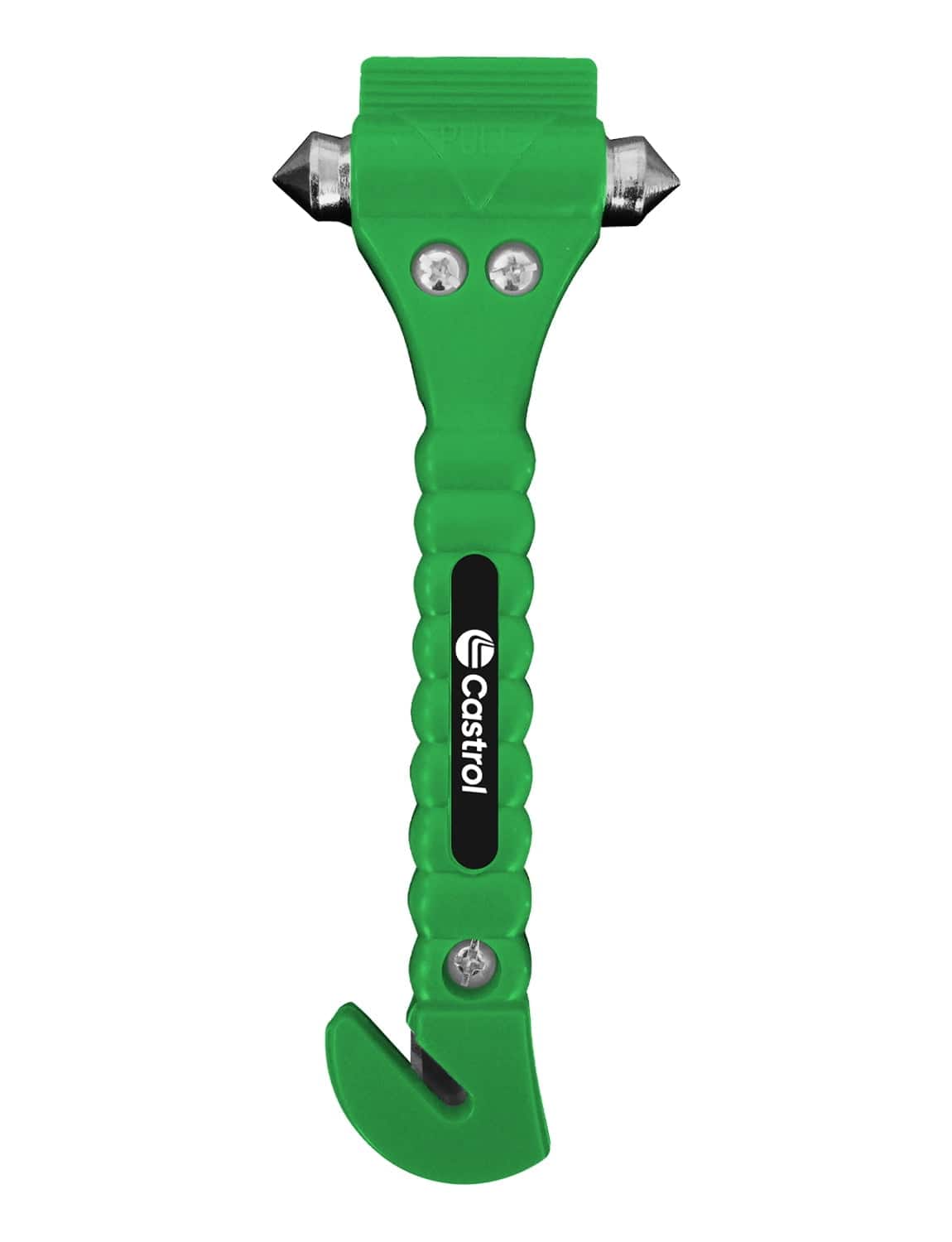 Castrol - Emergency Window Breaker and Seatbelt Cutter with Carbon Steel Tip