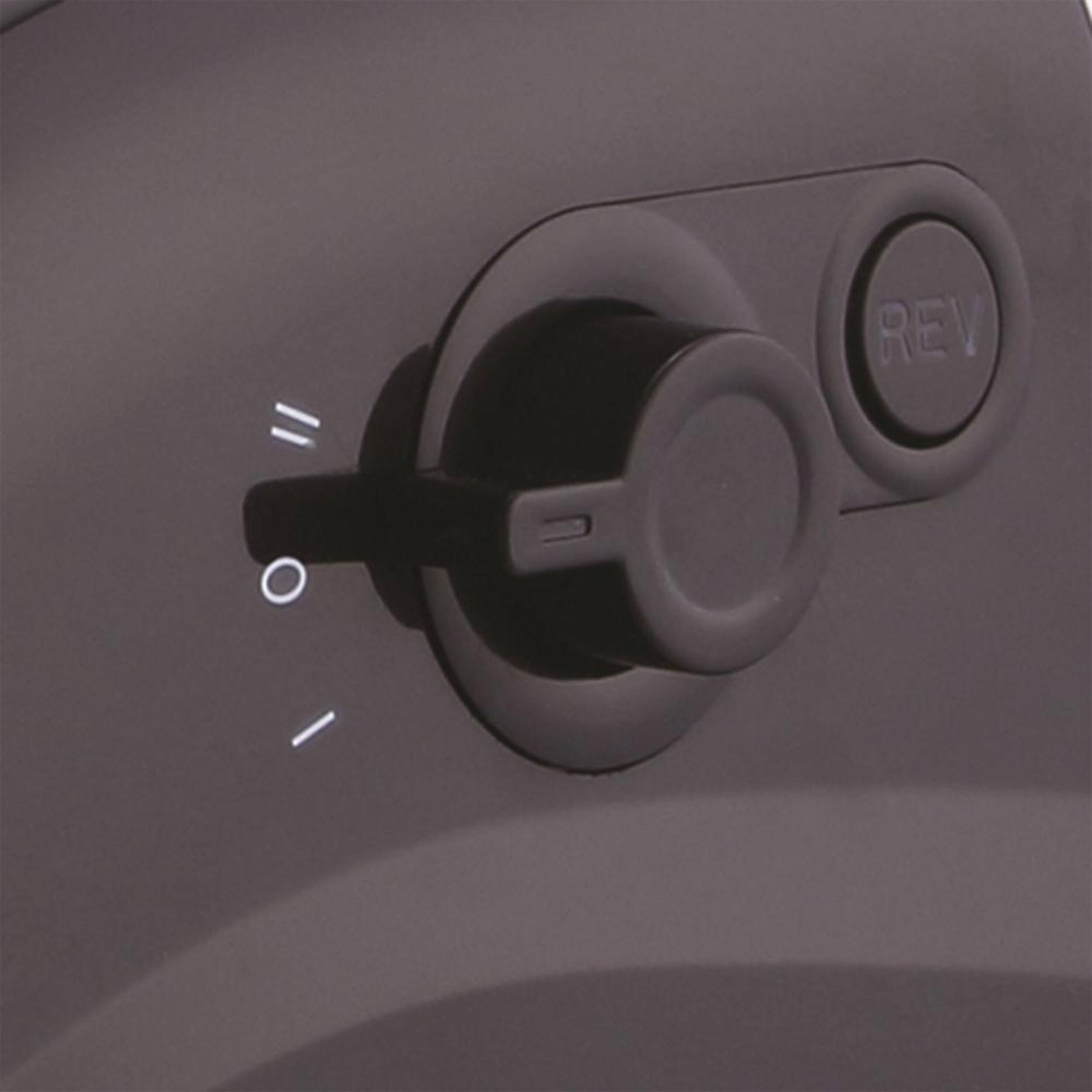 Alt View 3. Brentwood - Brentwood 400 Watt Electric Meat Grinder and Sausage Stuffer in Black - Black.