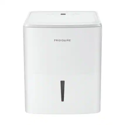 Front. Frigidaire - Frigidaire 35 Pint 6.8 Quart Bucket Capacity Smart Dehumidifier - White.