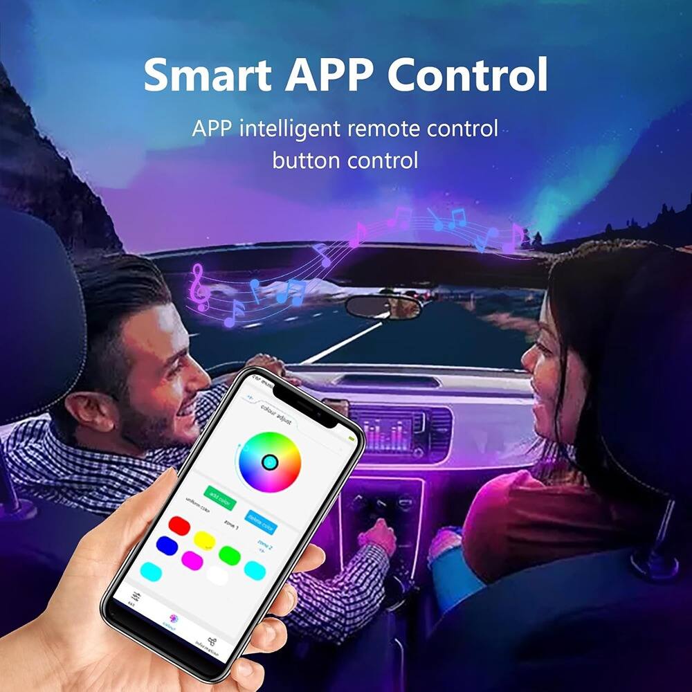 Smart APP Control  
APP intelligent remote control  
button control  
color adjust