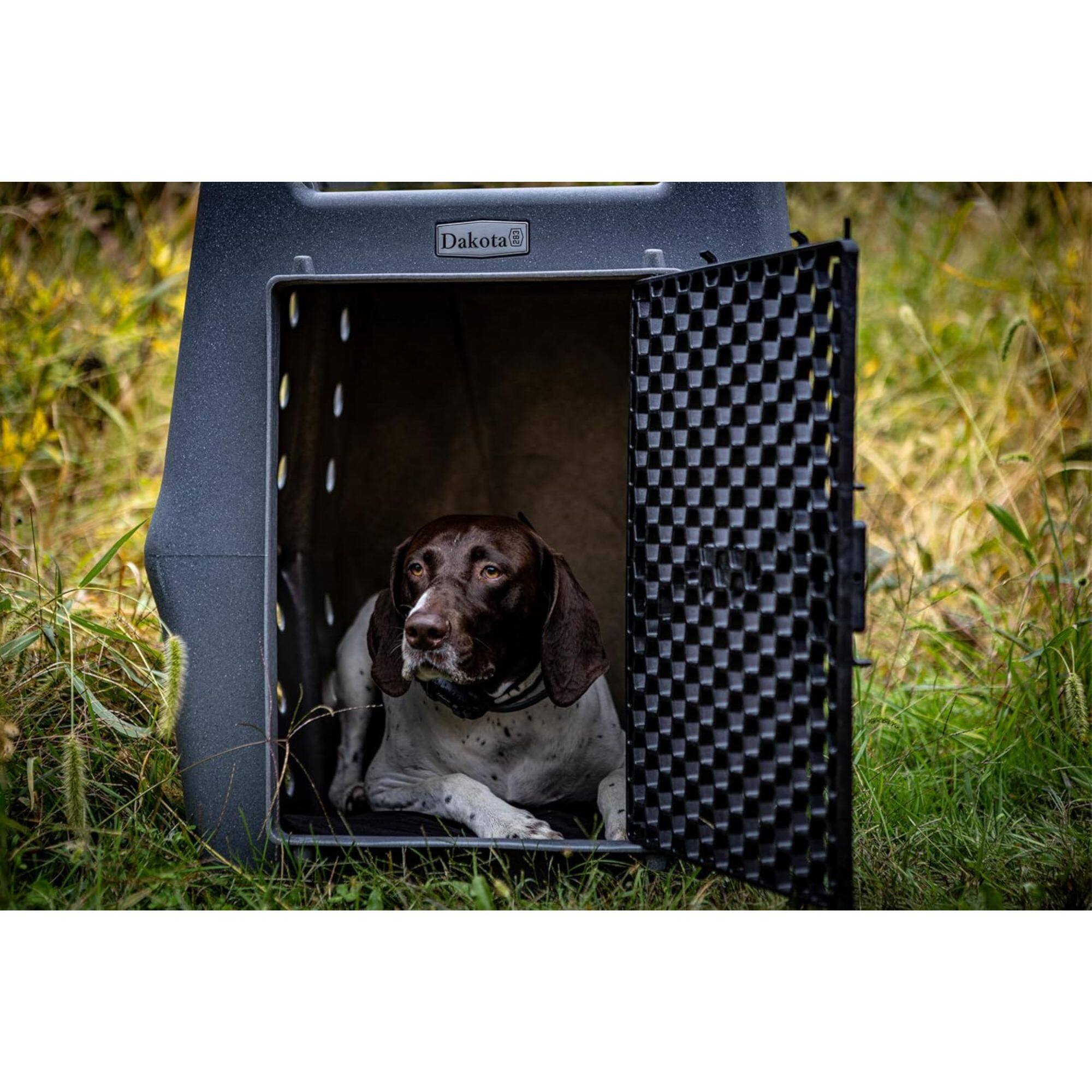 Alt View 6. Dakota 283 - Dakota 283 Canine Rough and Tough Economy Pet Kennel, Intermediate, Sandstone.