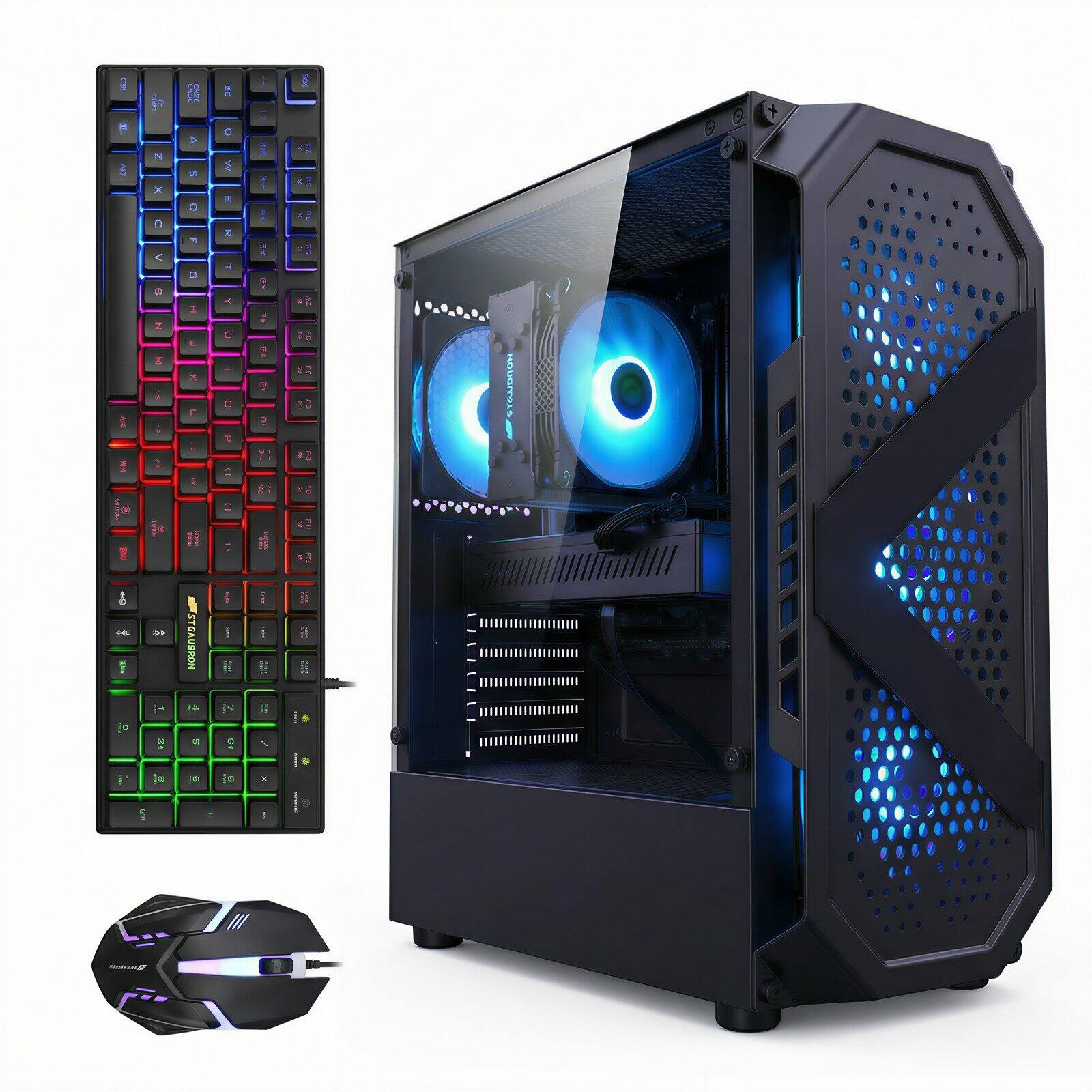 STGAubron Gaming Desktop PC, GeForce RTX 3060 12G, Intel Core i7