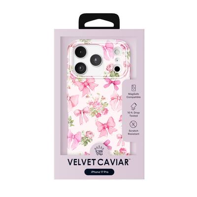 Velvet Caviar - MagSafe Case for Apple iPhone 17 Pro - Posie Pink Bow Velvet Caviar - MagSafe Case for Apple iPhone 17 Pro - Posie Pink Bow