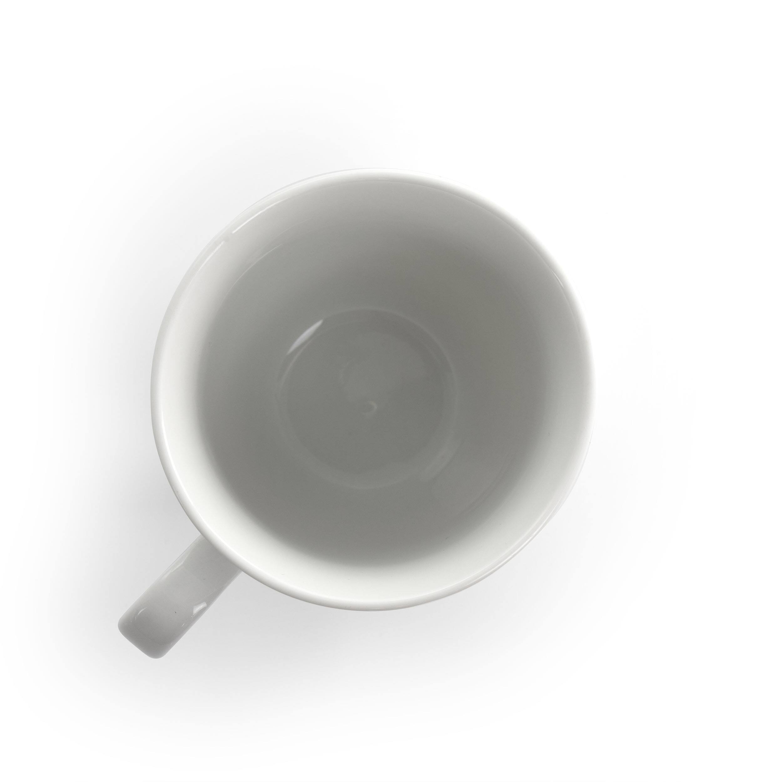 Alt View 9. Elama - Elama Rosales 6 Piece 12 Ounce Porcelain Mug Set in White - White.