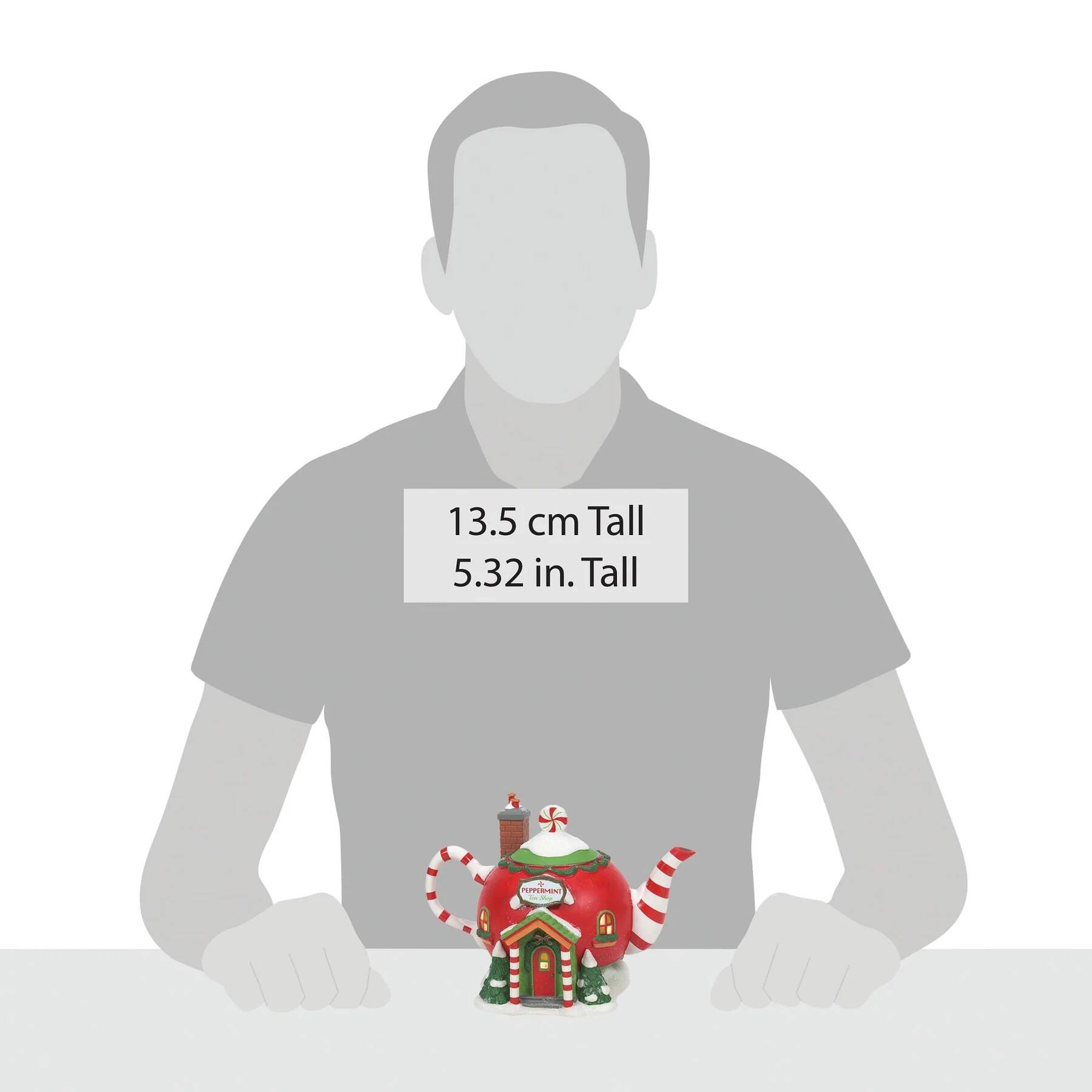 13.5 cm Tall  
5.32 in. Tall