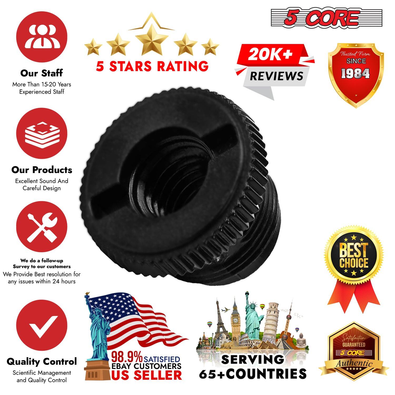 5 CORE
Our Staff
More Than 15-20 Years Experienced Staff
5 STARS RATING
20K+ REVIEWS
Trusted Since 1984
Our Products
Excellent Sound And Careful Design
We do a follow-up Survey to our customers
We Provide Best resolution for any issues within 24 hours
BEST CHOICE
Quality Control
Scientific Management and Quality Control
Satisfactor GUARANTEED
5 CORE
98.9% SATISFIED EBAY CUSTOMERS
Authentic
US SELLER
65+COUNTRIES