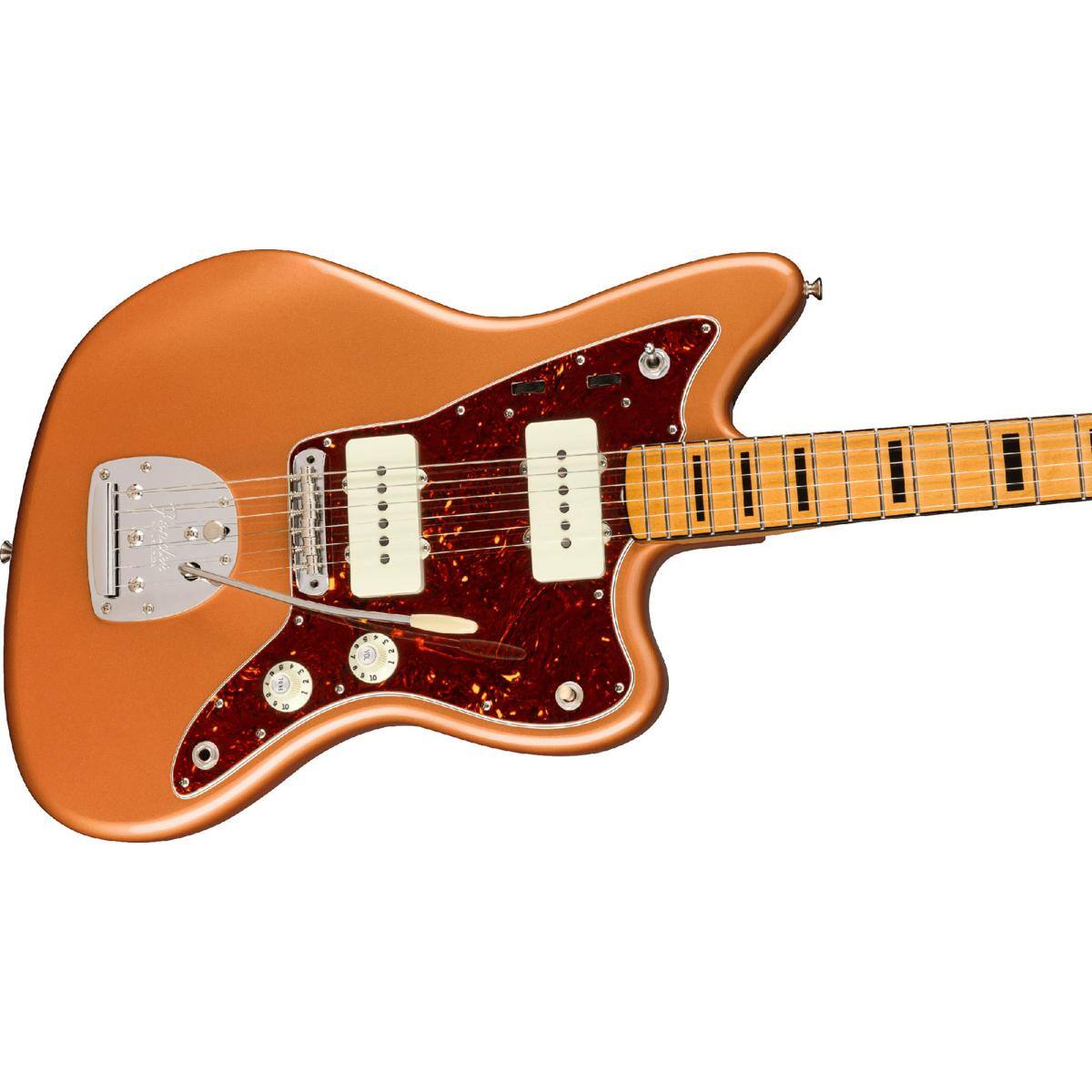 Alt View 3. Fender - Fender Troy Van Leeuwen Jazzmaster Electric Guitar, Maple Fingerboard, Copper Age.